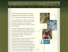 Tablet Screenshot of chabnerlaw.com